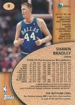 Back of Shawn Bradley