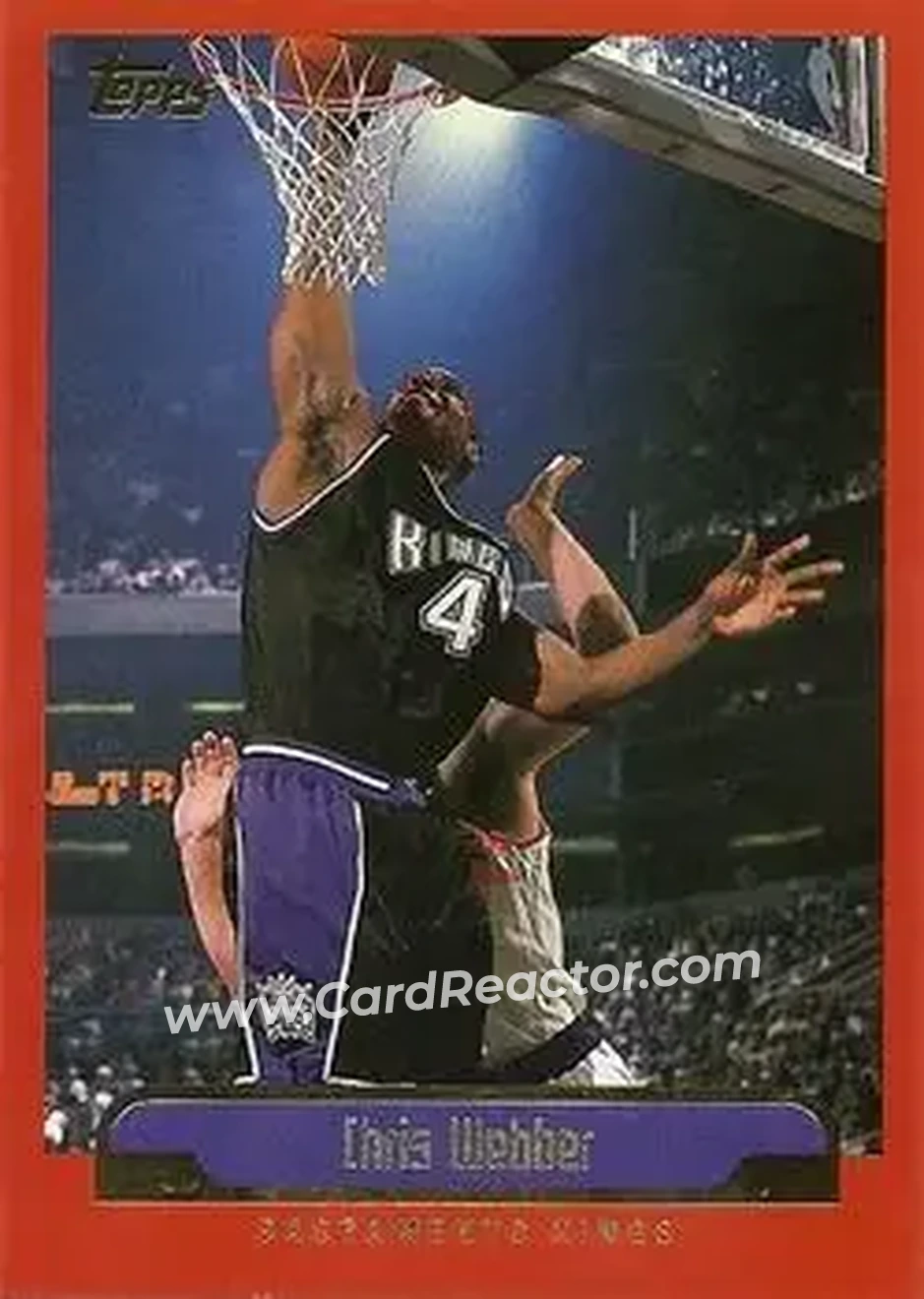 Front of Chris Webber