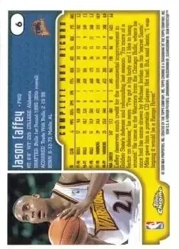 Back of Jason Caffey