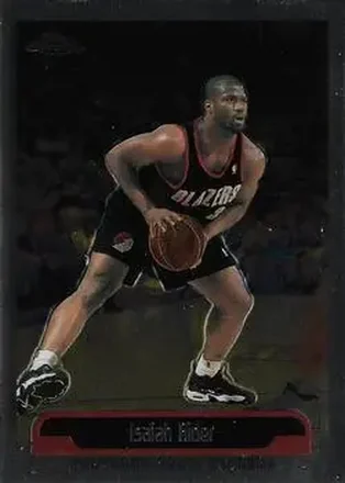 1999-00 Topps Chrome #9 - Isaiah Rider - Portland Trail Blazers