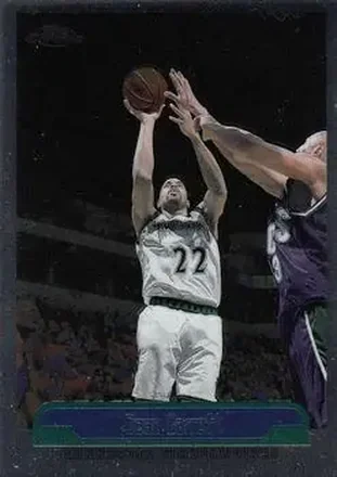 1999-00 Topps Chrome #10 - Dean Garrett - Minnesota Timberwolves