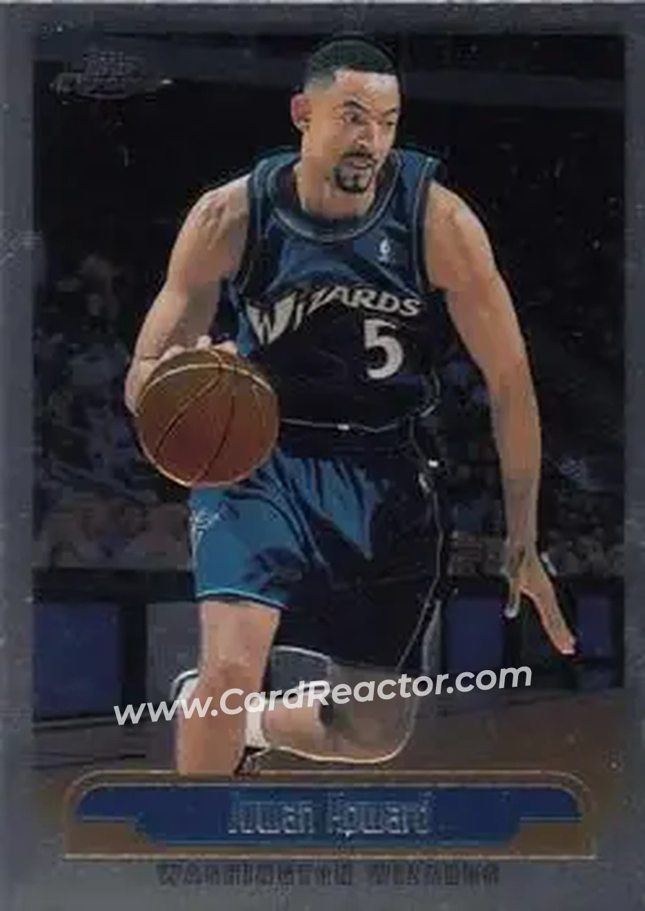 1999-00 Topps Chrome #12 - Juwan Howard - Washington Wizards - Front 1999-00 Topps Chrome #12 - Juwan Howard - Washington Wizards - Front