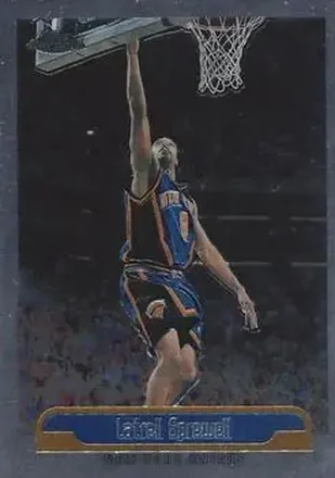 1999-00 Topps Chrome #13 - Latrell Sprewell - New York Knicks