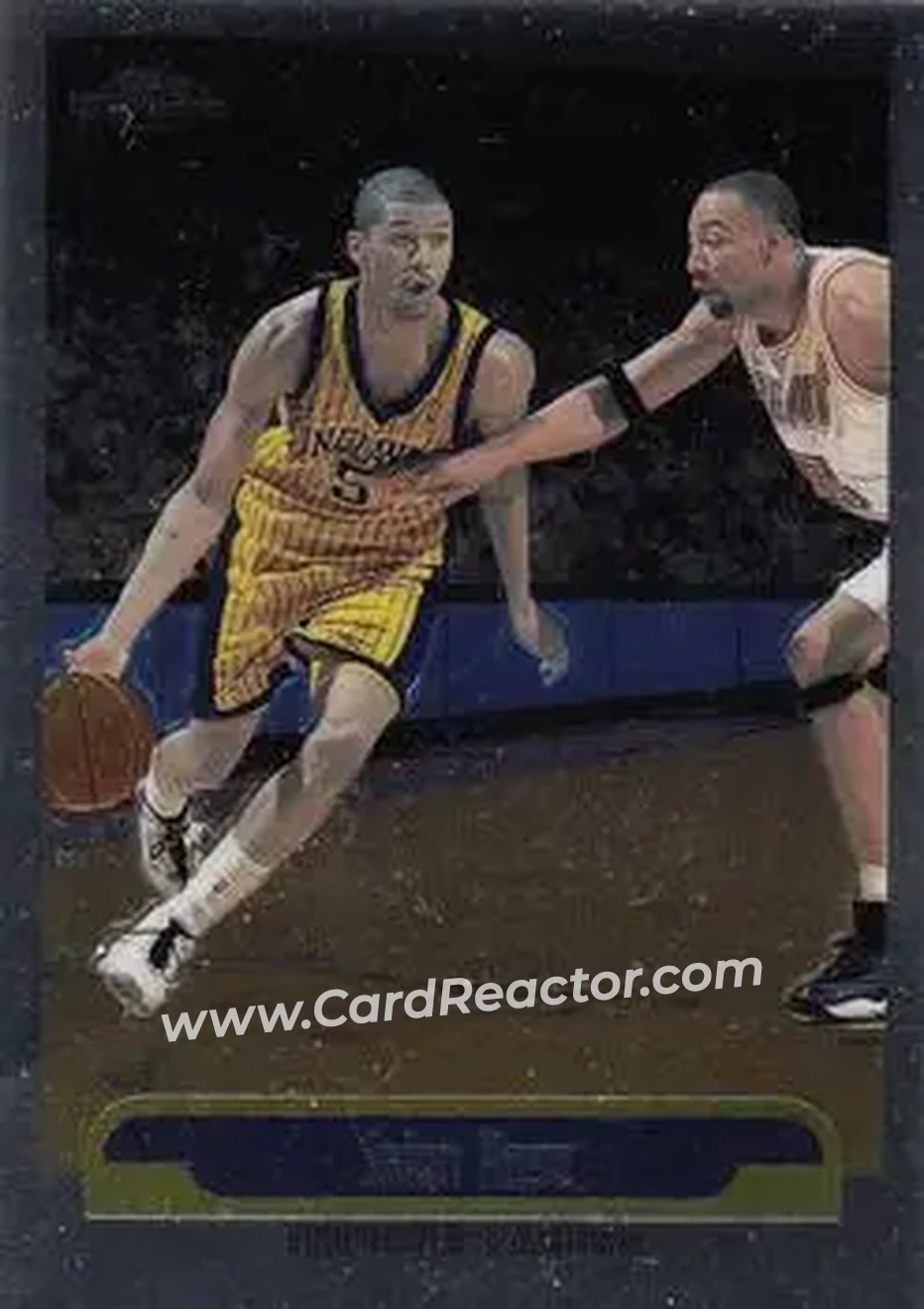 1999-00 Topps Chrome #14 - Jalen Rose - Indiana Pacers - Front