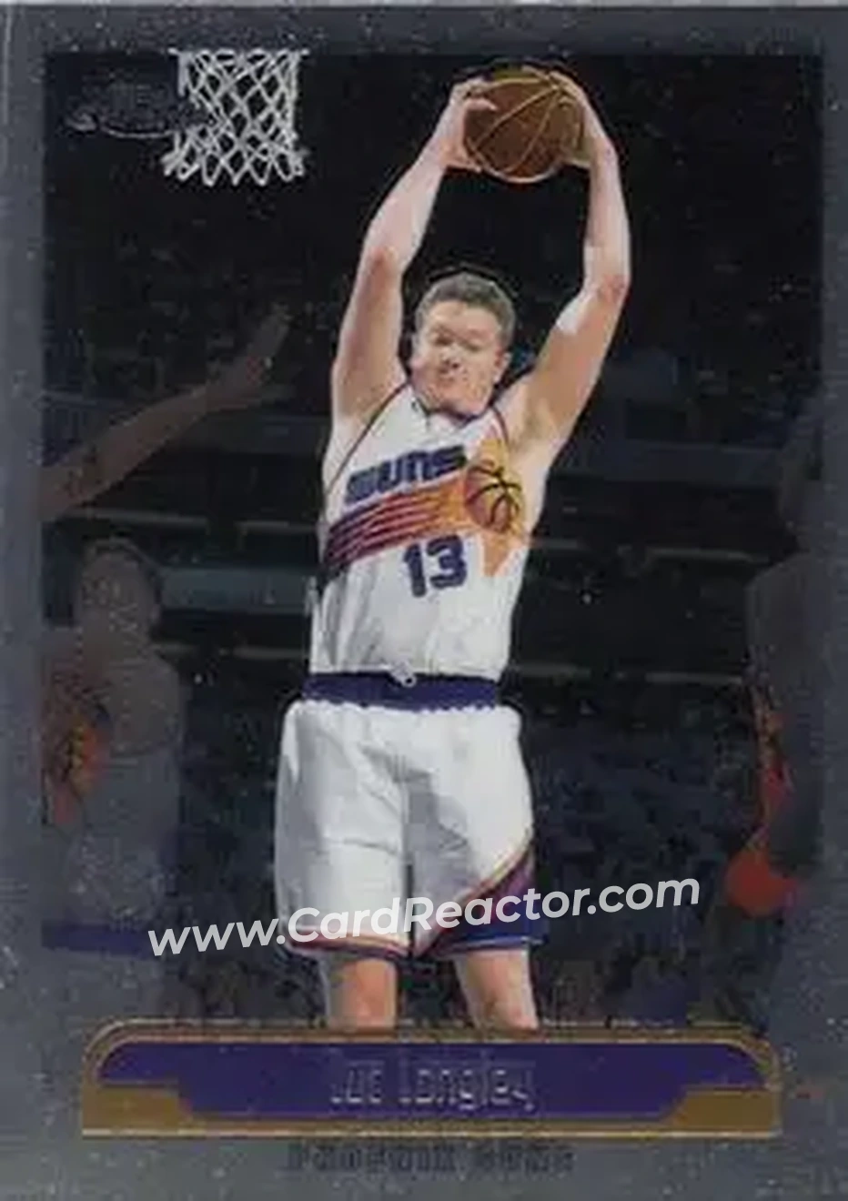 1999-00 Topps Chrome #19 - Luc Longley - Phoenix Suns - Front