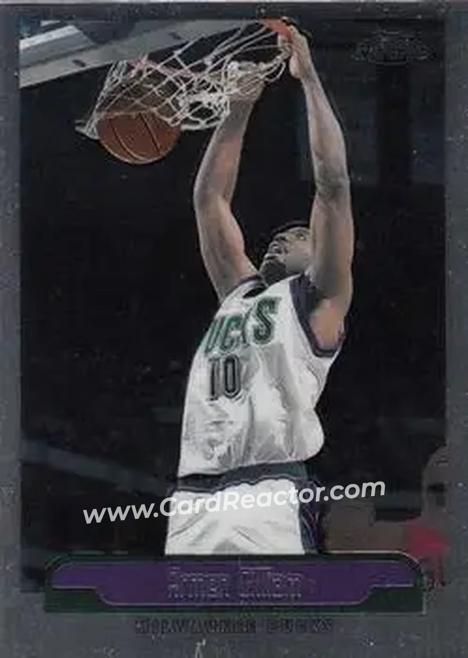 1999-00 Topps Chrome #22 - Armon Gilliam - Milwaukee Bucks - Front 1999-00 Topps Chrome #22 - Armon Gilliam - Milwaukee Bucks - Front