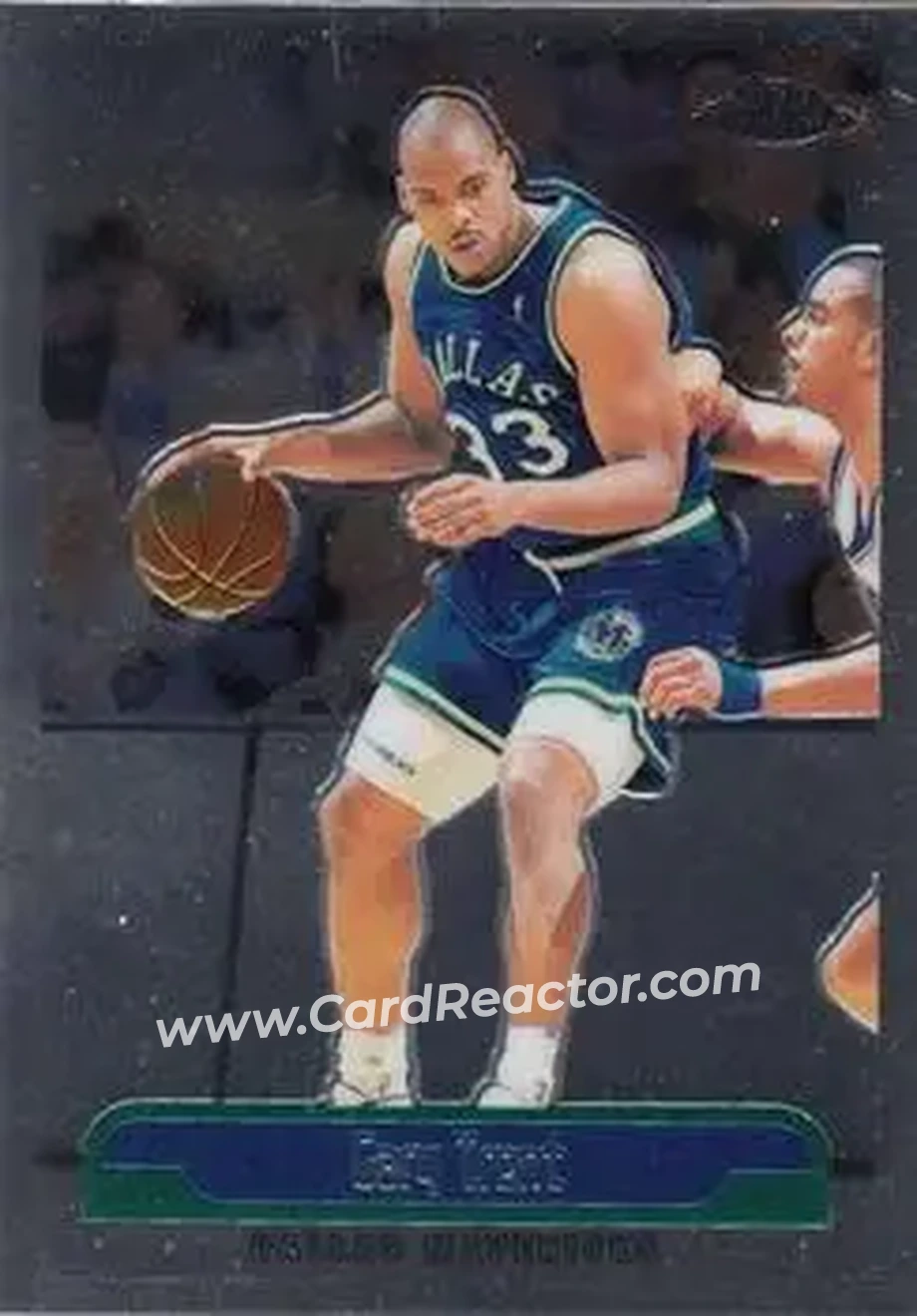 1999-00 Topps Chrome #24 - Gary Trent - Dallas Mavericks - Front