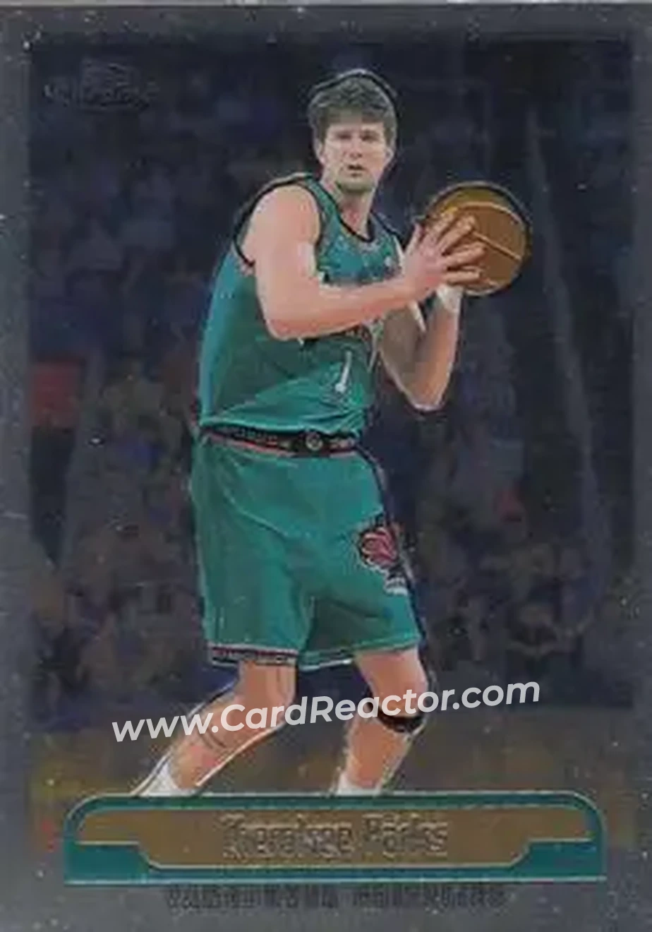 1999-00 Topps Chrome #27 - Cherokee Parks - Vancouver Grizzlies - Front