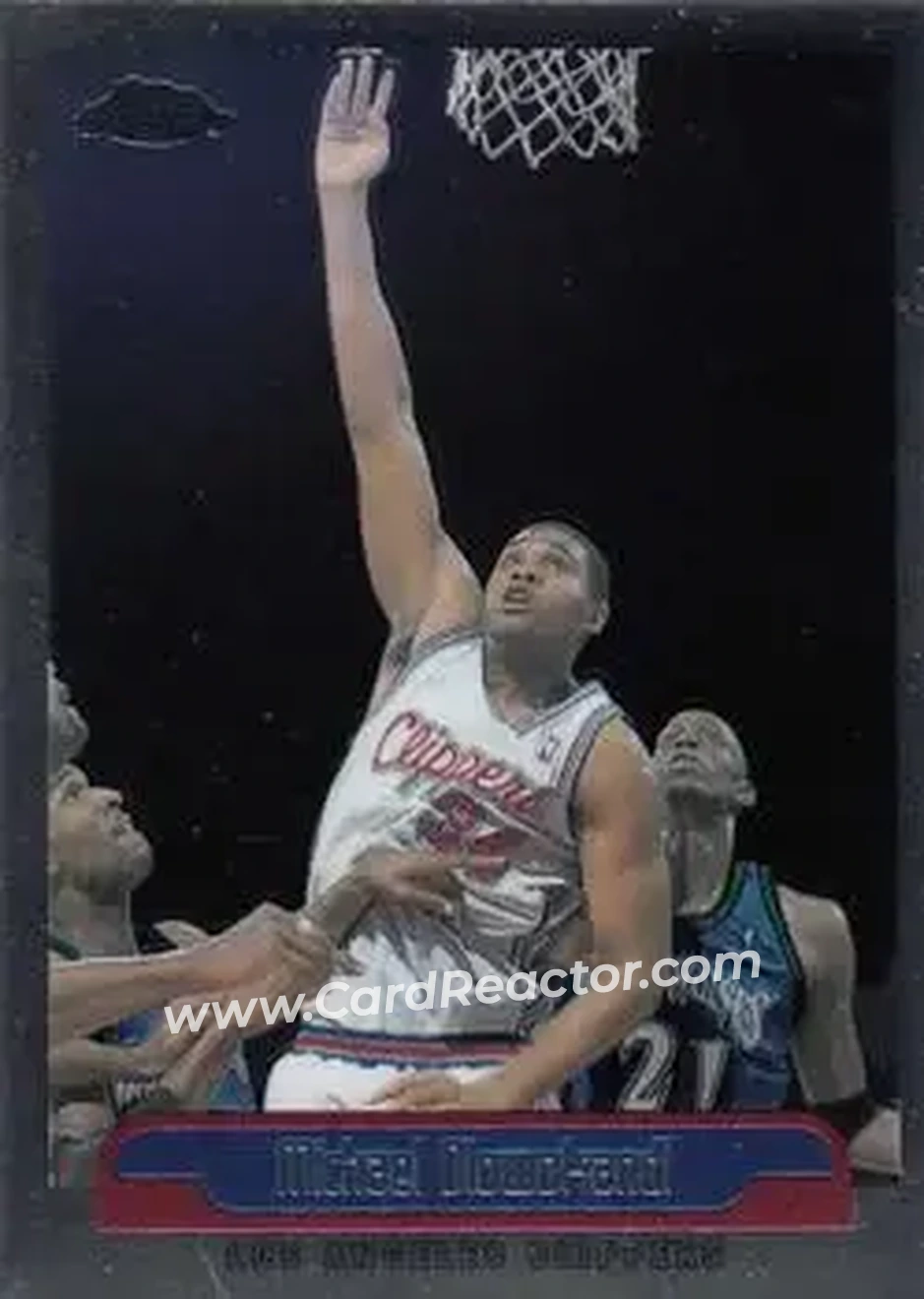 1999-00 Topps Chrome #28 - Michael Olowokandi - Los Angeles Clippers - Front