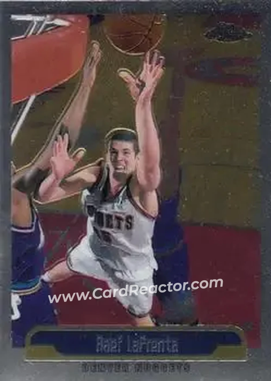 1999-00 Topps Chrome #29 - Raef LaFrentz - Denver Nuggets - Front 1999-00 Topps Chrome #29 - Raef LaFrentz - Denver Nuggets - Front