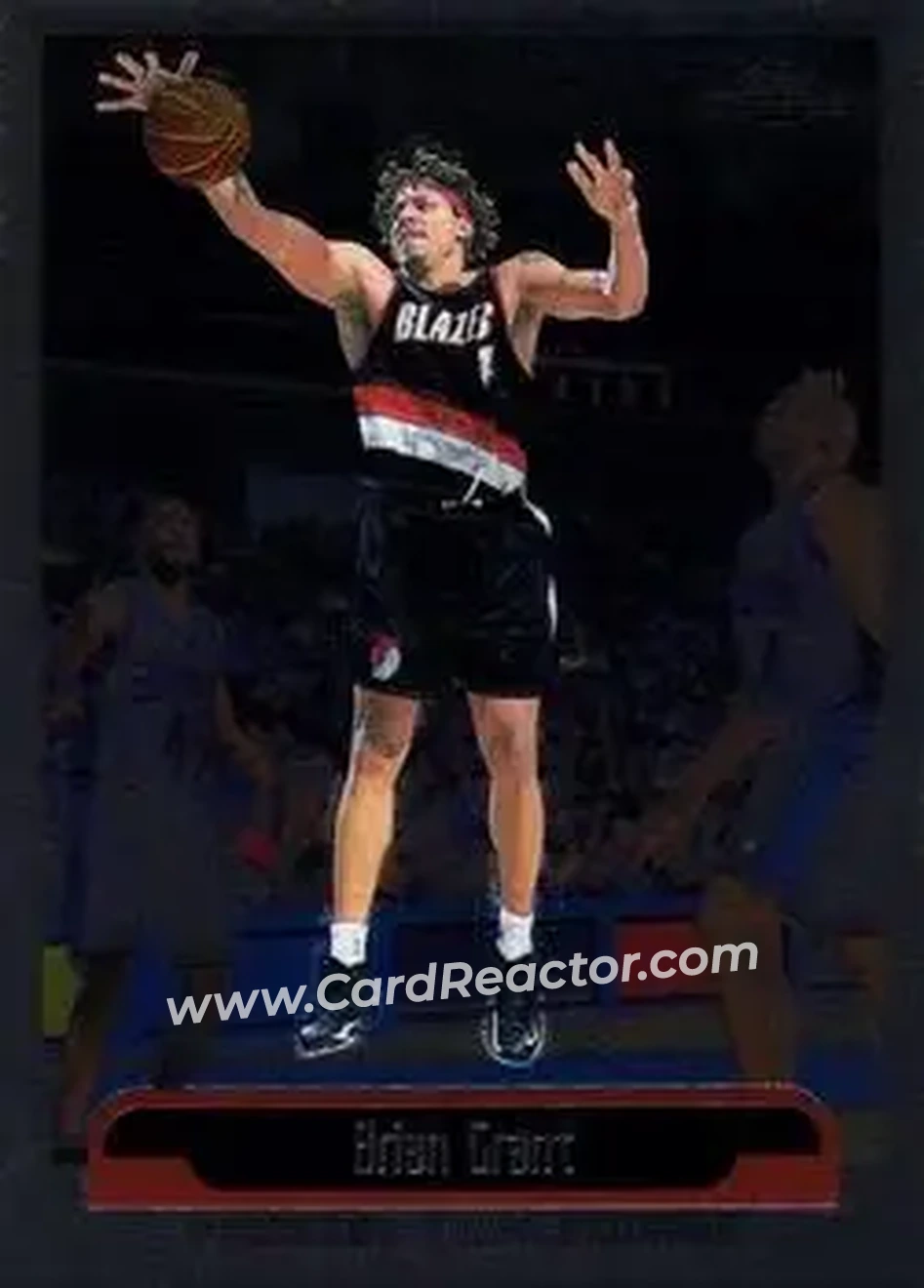 1999-00 Topps Chrome #34 - Brian Grant - Portland Trail Blazers - Front