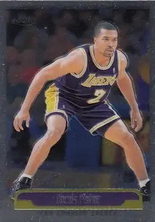 1999-00 Topps Chrome #36 - Derek Fisher - Los Angeles Lakers
