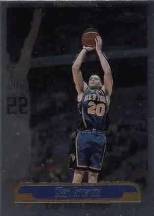 1999-00 Topps Chrome #37 - Allan Houston - New York Knicks 1999-00 Topps Chrome #37 - Allan Houston - New York Knicks