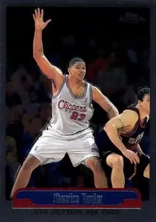 1999-00 Topps Chrome #41 - Maurice Taylor - Los Angeles Clippers 1999-00 Topps Chrome #41 - Maurice Taylor - Los Angeles Clippers