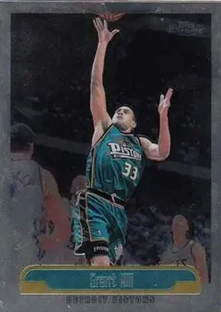 1999-00 Topps Chrome #42 - Grant Hill - Detroit Pistons