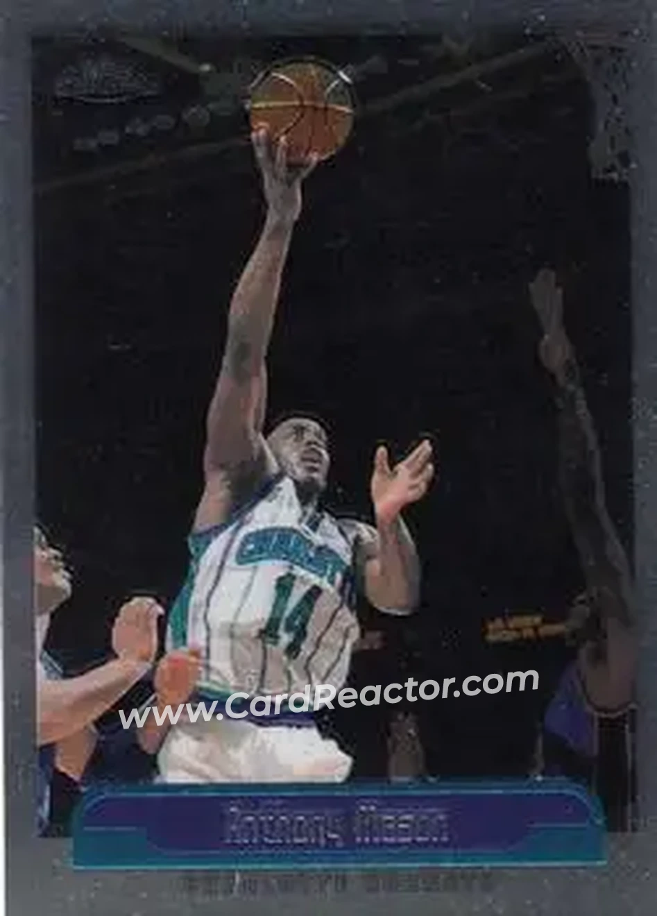 1999-00 Topps Chrome #43 - Anthony Mason - Charlotte Hornets - Front
