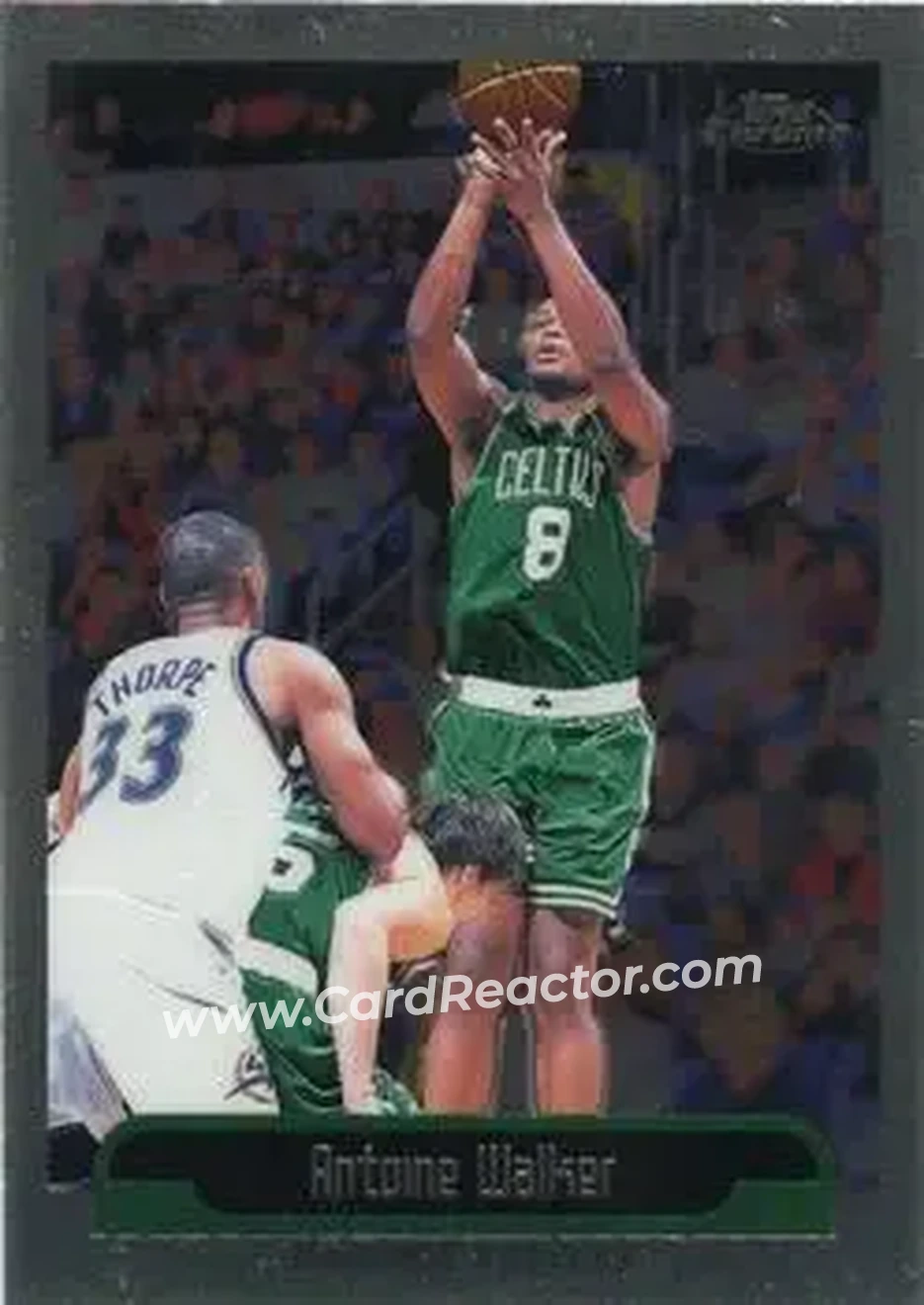 1999-00 Topps Chrome #52 - Antoine Walker - Boston Celtics - Front