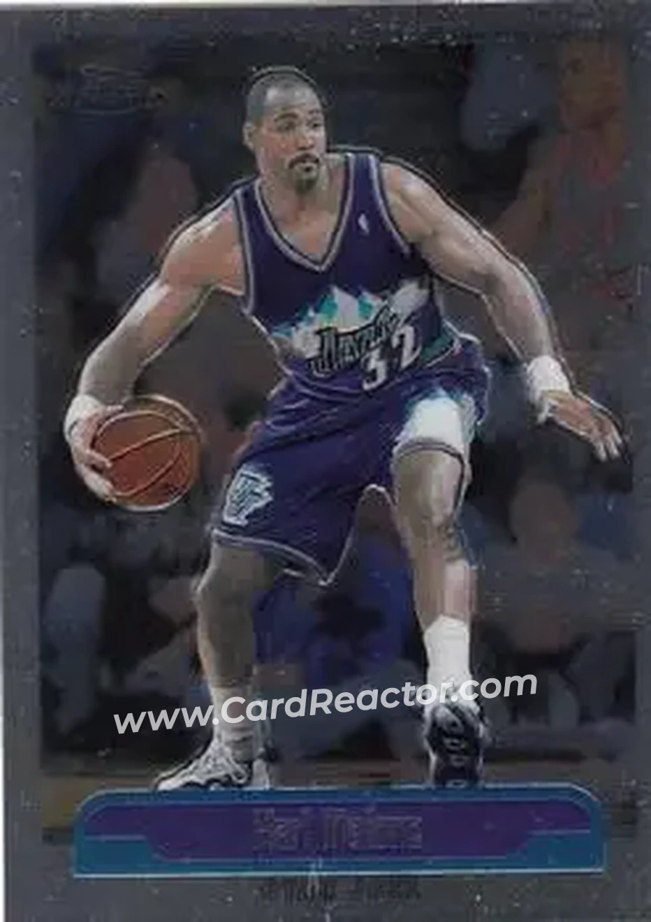 1999-00 Topps Chrome #53 - Karl Malone - Utah Jazz - Front