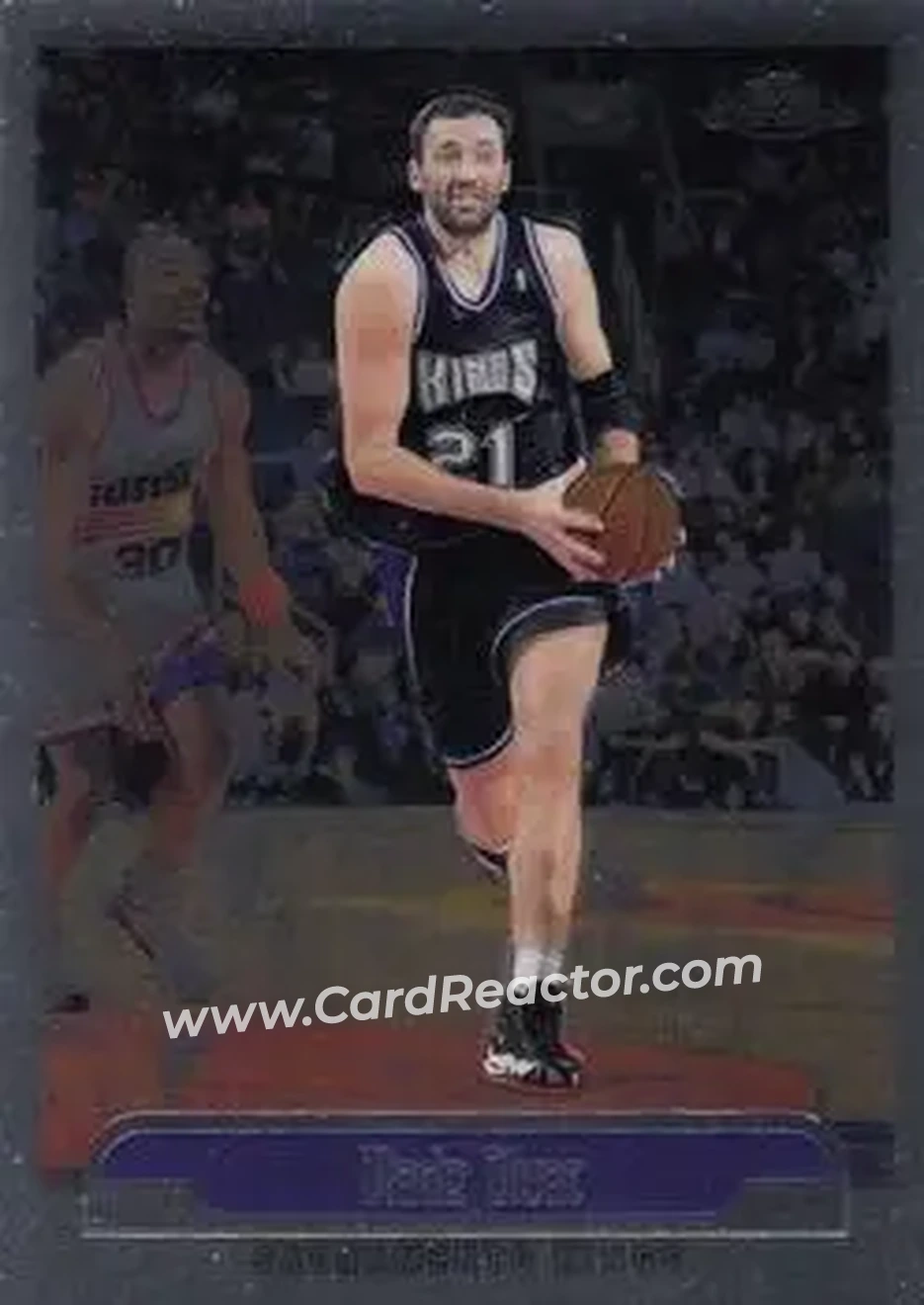 1999-00 Topps Chrome #55 - Vlade Divac - Sacramento Kings - Front