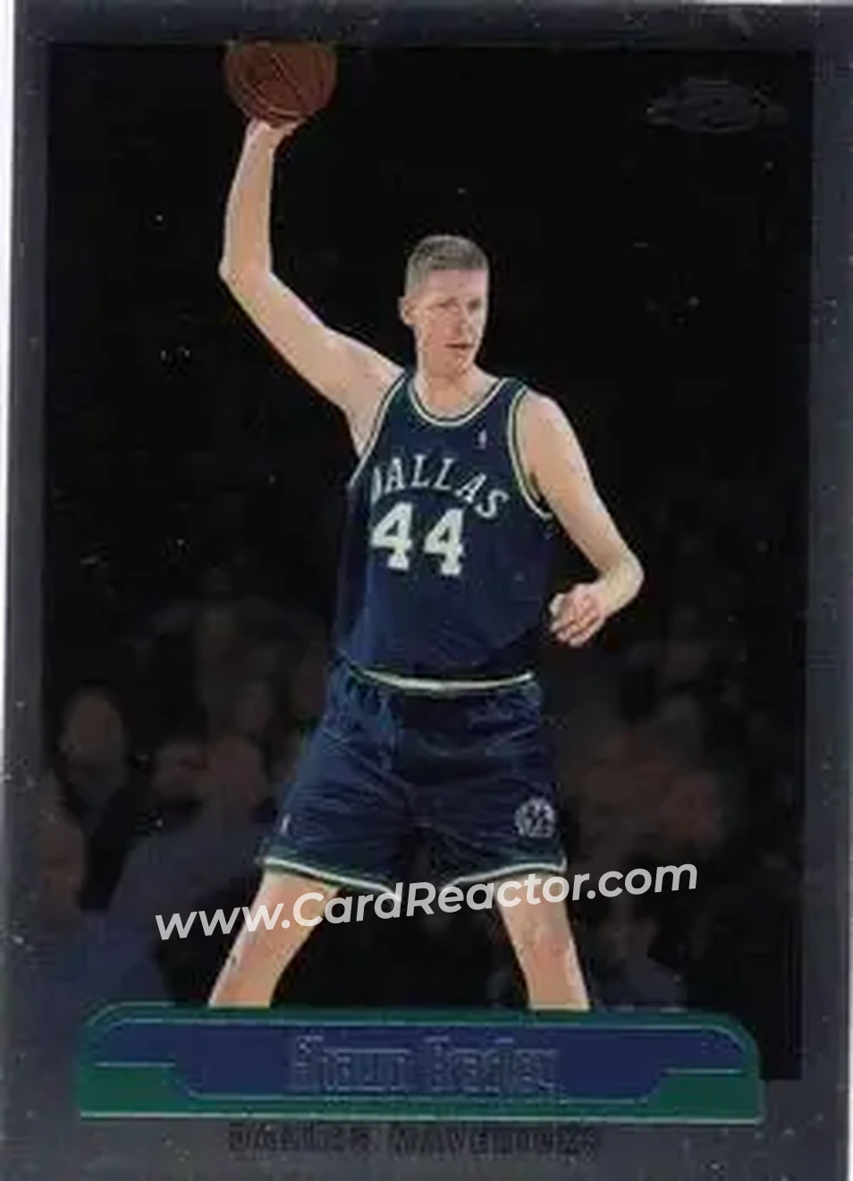 1999-00 Topps Chrome #58 - Shawn Bradley - Dallas Mavericks - Front