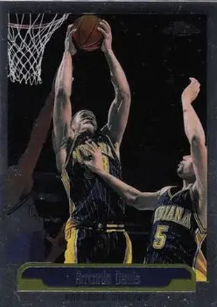 1999-00 Topps Chrome #64 - Antonio Davis - Indiana Pacers