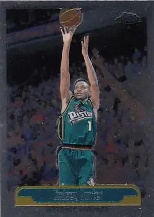 1999-00 Topps Chrome #65 - Lindsey Hunter - Detroit Pistons