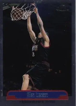 1999-00 Topps Chrome #66 - Allen Iverson - Philadelphia 76ers