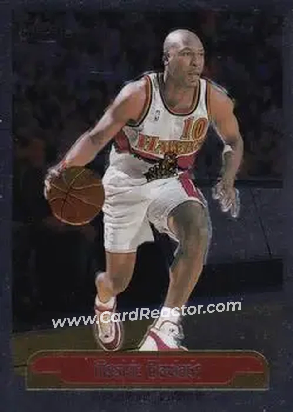 1999-00 Topps Chrome #67 - Mookie Blaylock - Atlanta Hawks - Front