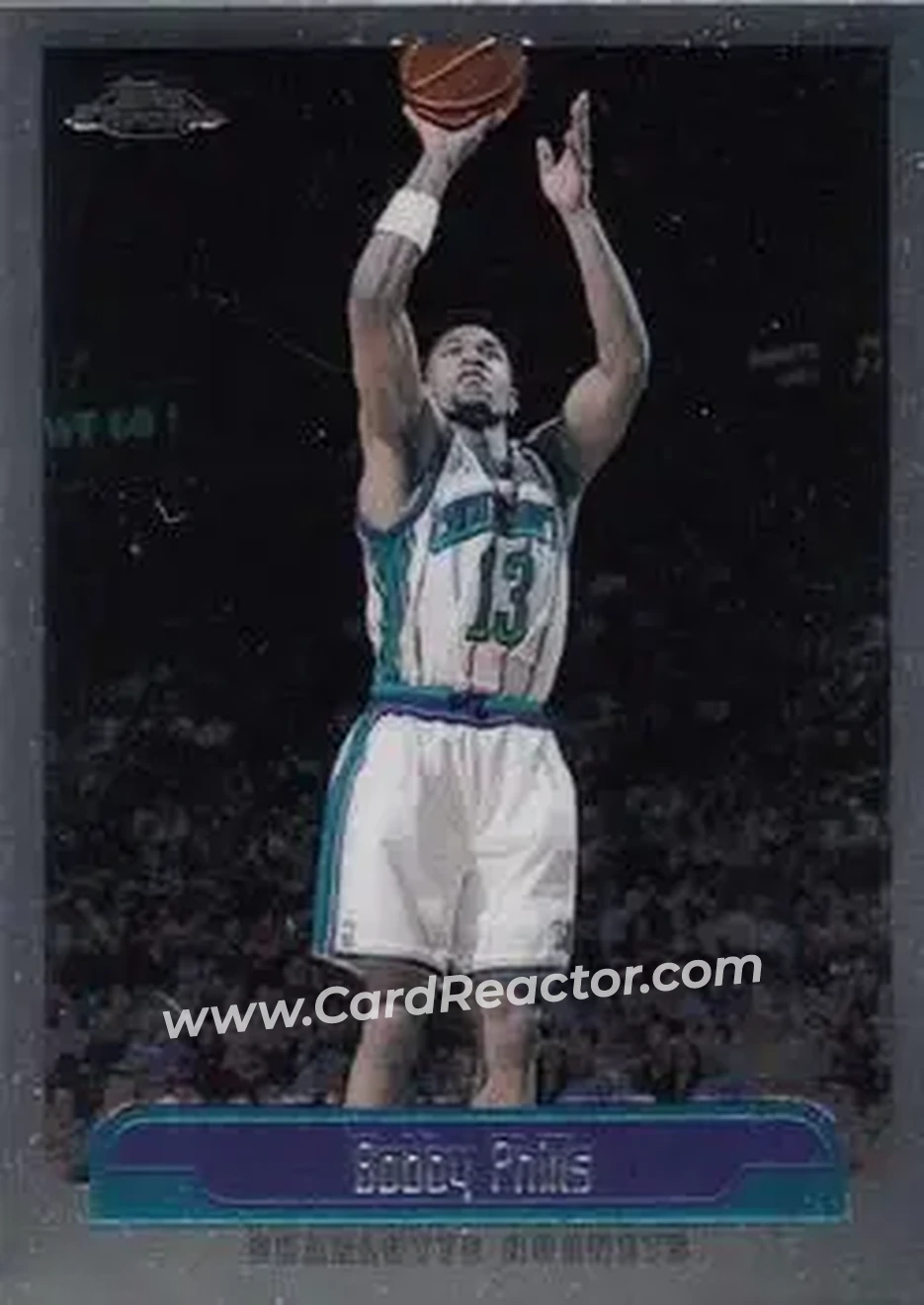 1999-00 Topps Chrome #69 - Bobby Phills - Charlotte Hornets - Front 1999-00 Topps Chrome #69 - Bobby Phills - Charlotte Hornets - Front