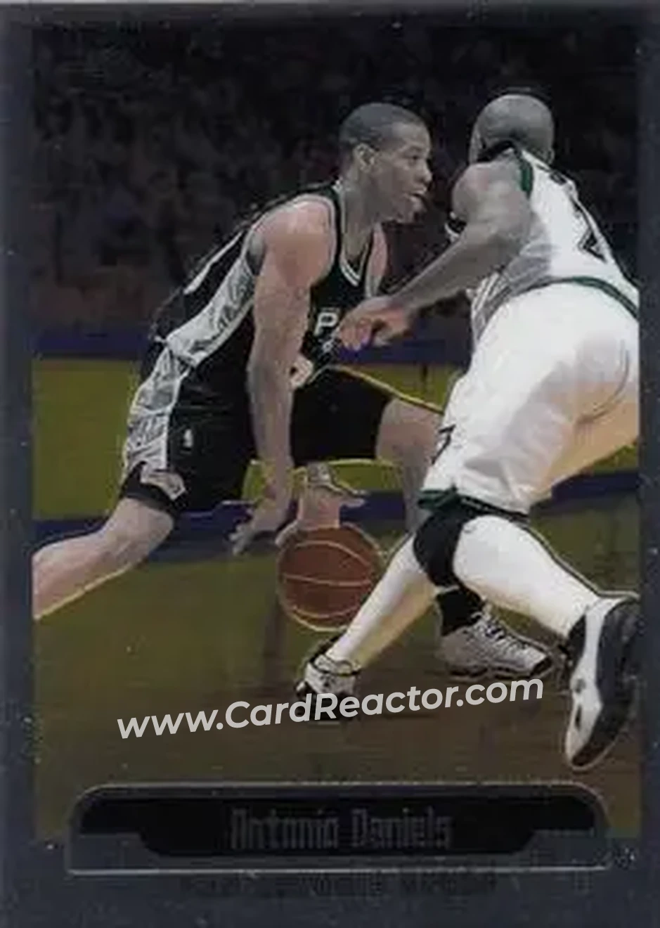 1999-00 Topps Chrome #71 - Antonio Daniels - San Antonio Spurs - Front 1999-00 Topps Chrome #71 - Antonio Daniels - San Antonio Spurs - Front