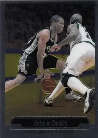 1999-00 Topps Chrome #71 - Antonio Daniels - San Antonio Spurs