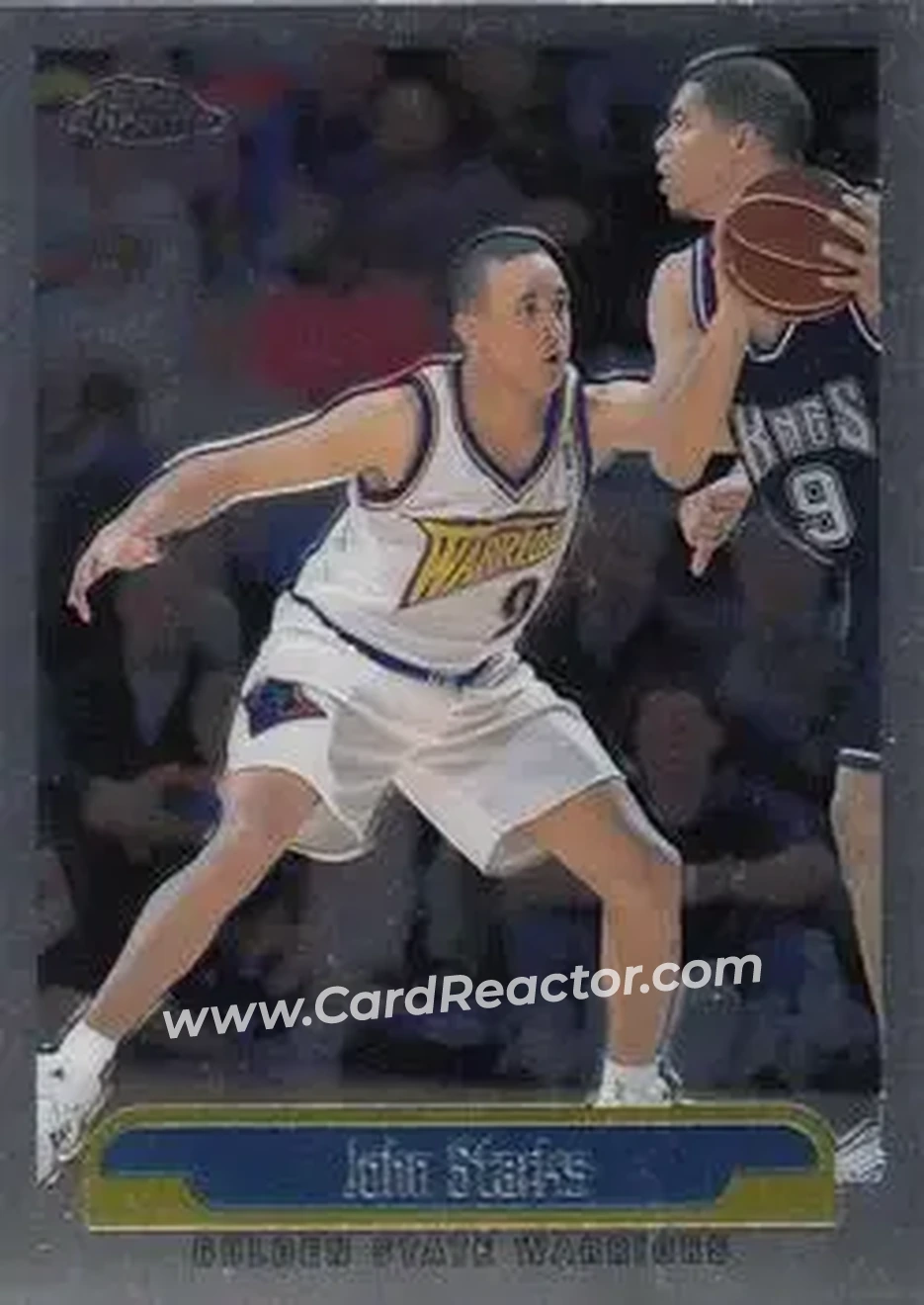 1999-00 Topps Chrome #78 - John Starks - Golden State Warriors - Front