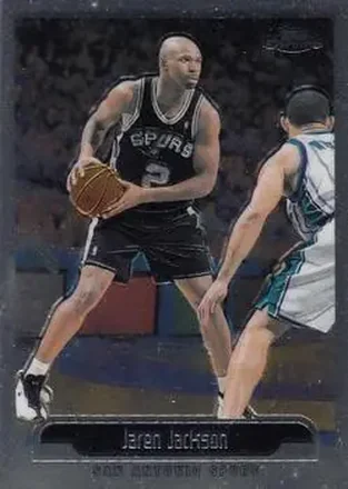 1999-00 Topps Chrome #79 - Jaren Jackson - San Antonio Spurs