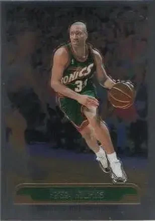 1999-00 Topps Chrome #80 - Hersey Hawkins - Seattle SuperSonics