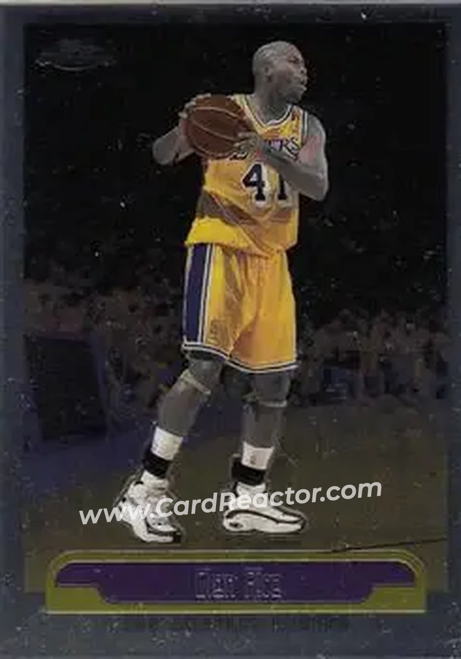 1999-00 Topps Chrome #83 - Glen Rice - Los Angeles Lakers - Front