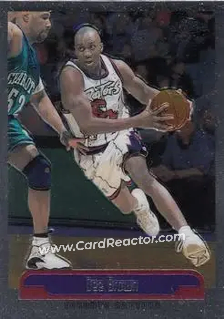 1999-00 Topps Chrome #85 - Dee Brown - Toronto Raptors - Front