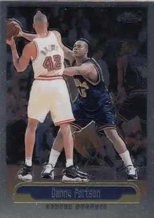 1999-00 Topps Chrome #86 - Danny Fortson - Denver Nuggets