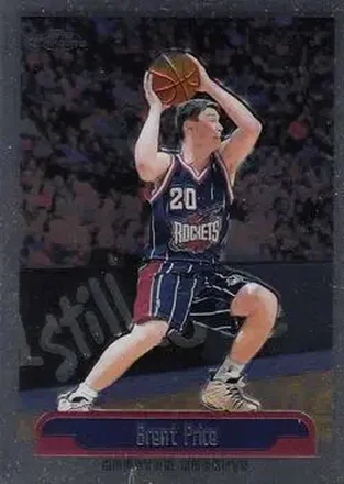 1999-00 Topps Chrome #89 - Brent Price - Houston Rockets 1999-00 Topps Chrome #89 - Brent Price - Houston Rockets