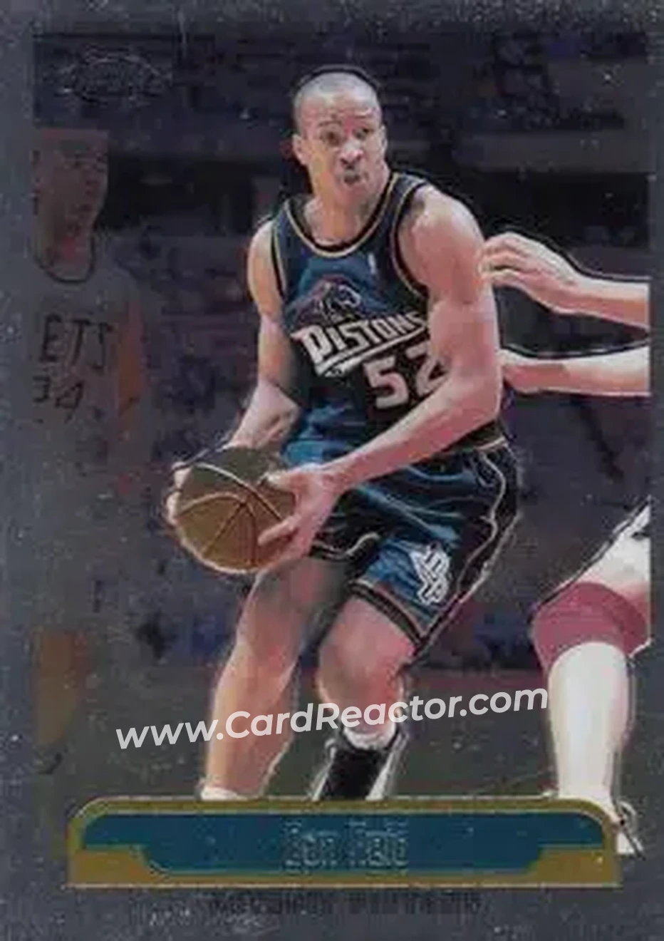 1999-00 Topps Chrome #90 - Don Reid - Detroit Pistons - Front 1999-00 Topps Chrome #90 - Don Reid - Detroit Pistons - Front