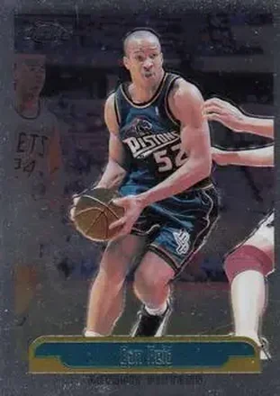1999-00 Topps Chrome #90 - Don Reid - Detroit Pistons 1999-00 Topps Chrome #90 - Don Reid - Detroit Pistons