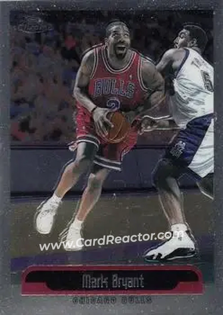 1999-00 Topps Chrome #91 - Mark Bryant - Chicago Bulls - Front