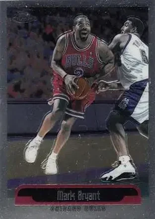 1999-00 Topps Chrome #91 - Mark Bryant - Chicago Bulls 1999-00 Topps Chrome #91 - Mark Bryant - Chicago Bulls
