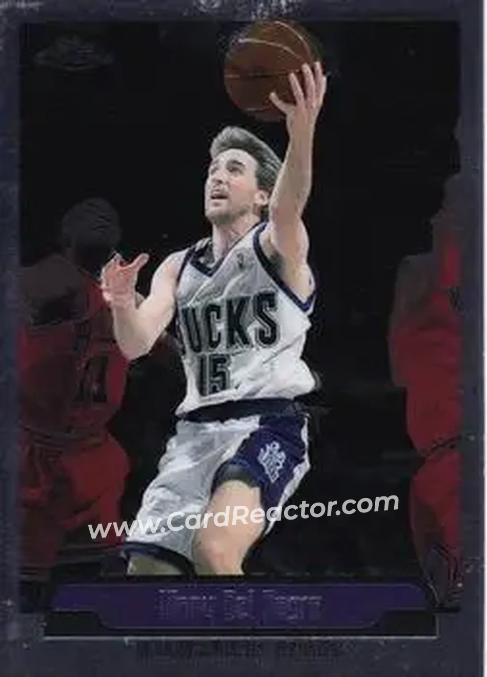 1999-00 Topps Chrome #92 - Vinny Del Negro - Milwaukee Bucks - Front 1999-00 Topps Chrome #92 - Vinny Del Negro - Milwaukee Bucks - Front