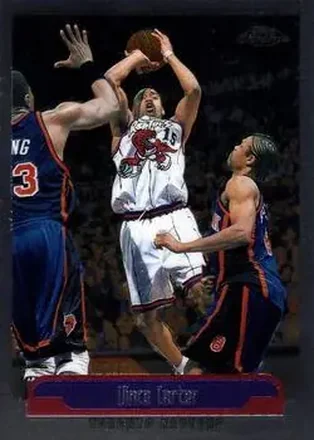 1999-00 Topps Chrome #98 - Vince Carter - Toronto Raptors 1999-00 Topps Chrome #98 - Vince Carter - Toronto Raptors