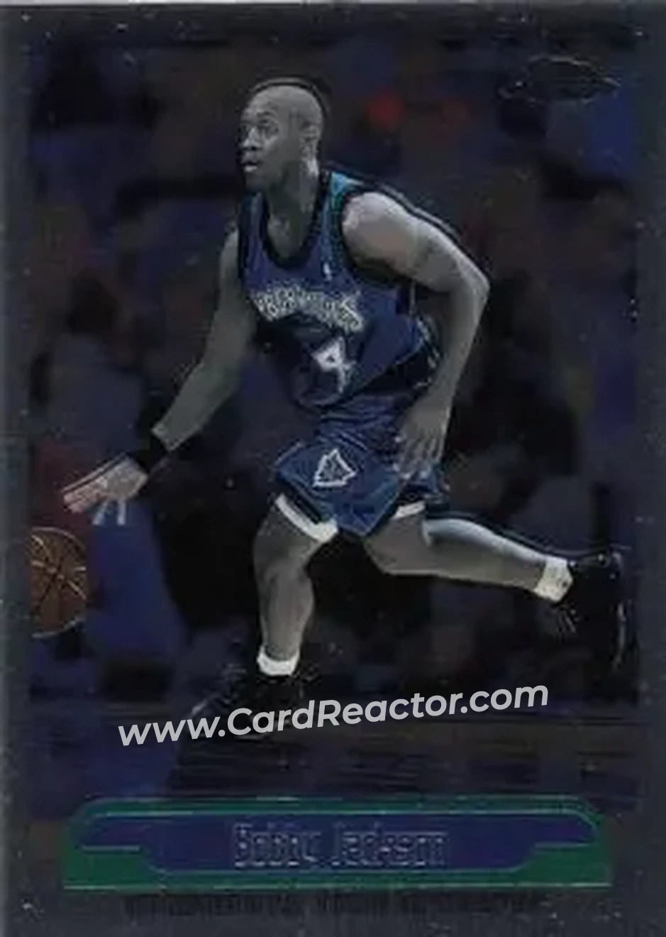 1999-00 Topps Chrome #99 - Bobby Jackson - Minnesota Timberwolves - Front