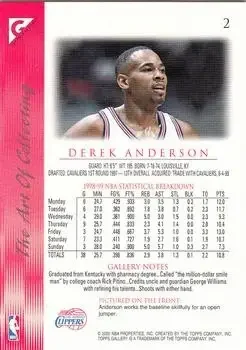 Back of Derek Anderson