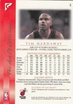 Back of Tim Hardaway