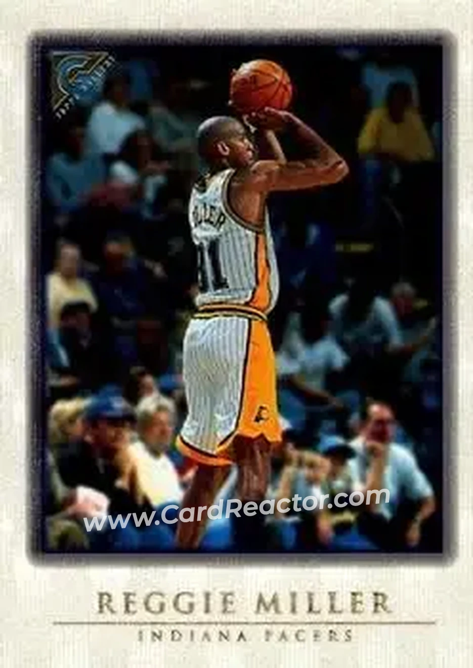 Front of Reggie Miller
