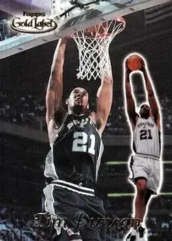 1999-00 Topps Gold Label #1 Tim Duncan