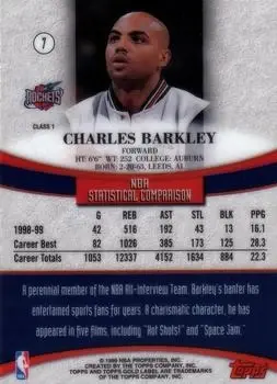 Back of Charles Barkley